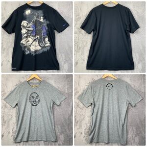 Kobe Bryant Face Mamba Tee/Black Mamba Venomenon Crew Neck T-Shirts. Mens Large.